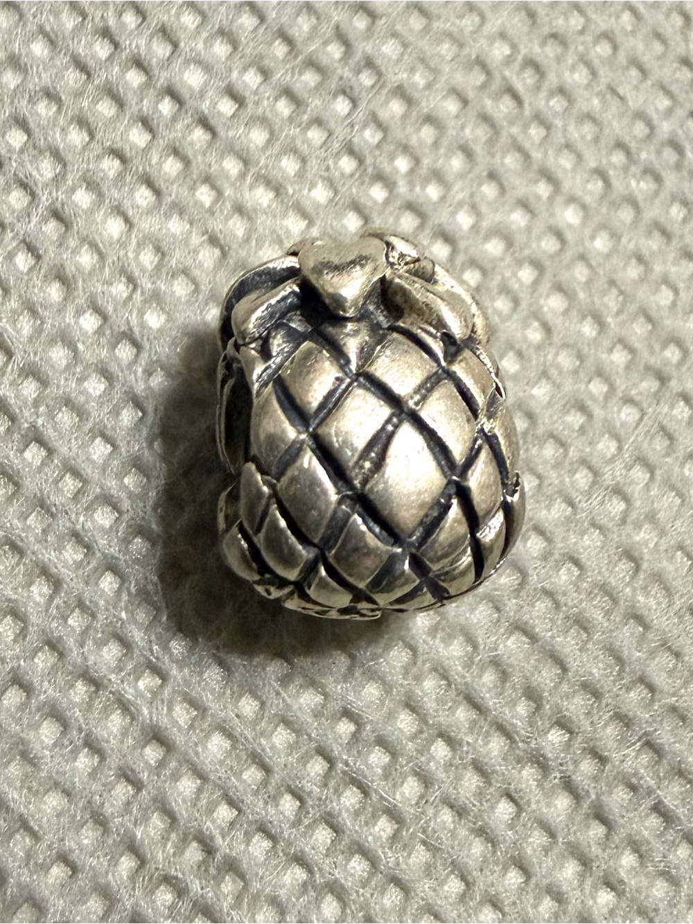 Pandora Sterling Silver Pineapple Charm #790363